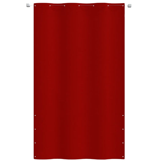Paravento per Balcone Rosso 140x240 cm in Tessuto Oxford - homemem39