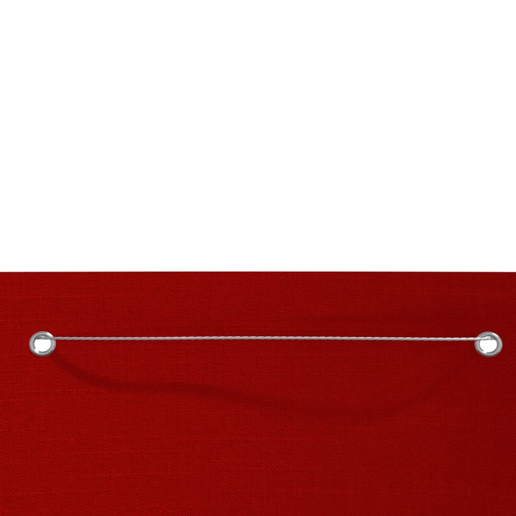 Paravento per Balcone Rosso 140x240 cm in Tessuto Oxford | homemem39