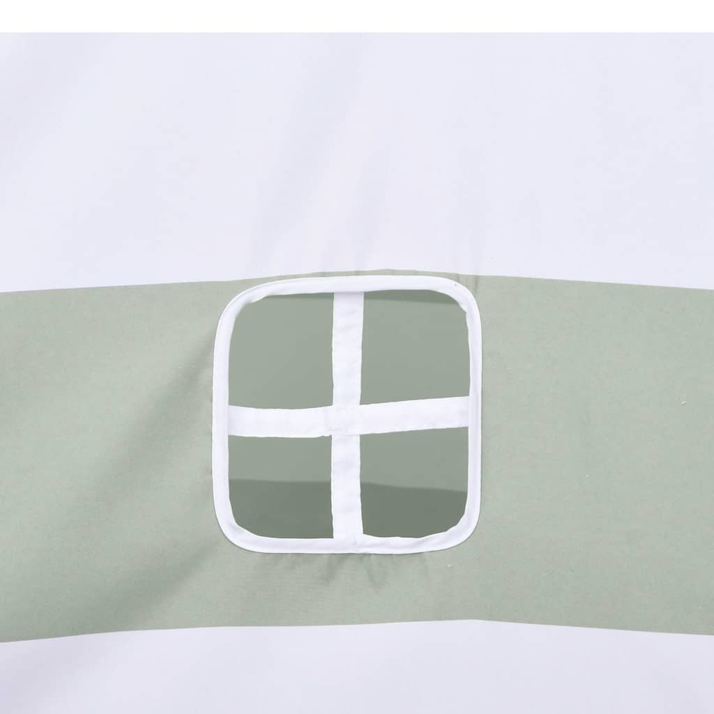 Tenda per bambini Rigato Grigio e Bianco 120 x 120 x 150 cm