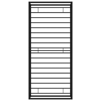 Giroletto Nero in Metallo 90x200 cm