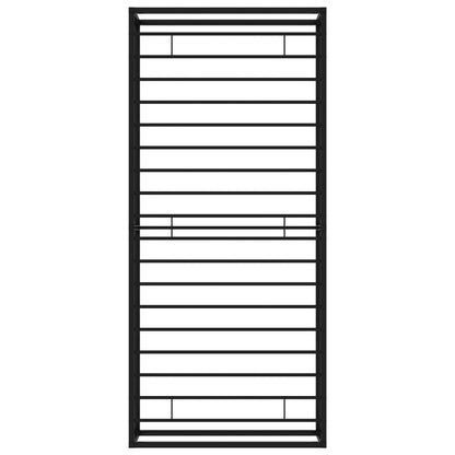 Giroletto Nero in Metallo 100x200 cm - homemem39