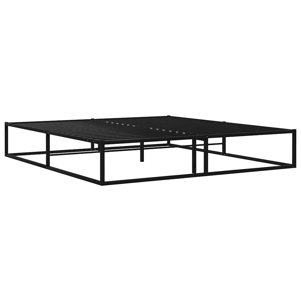 Giroletto Nero in Metallo 140x200 cm | homemem39
