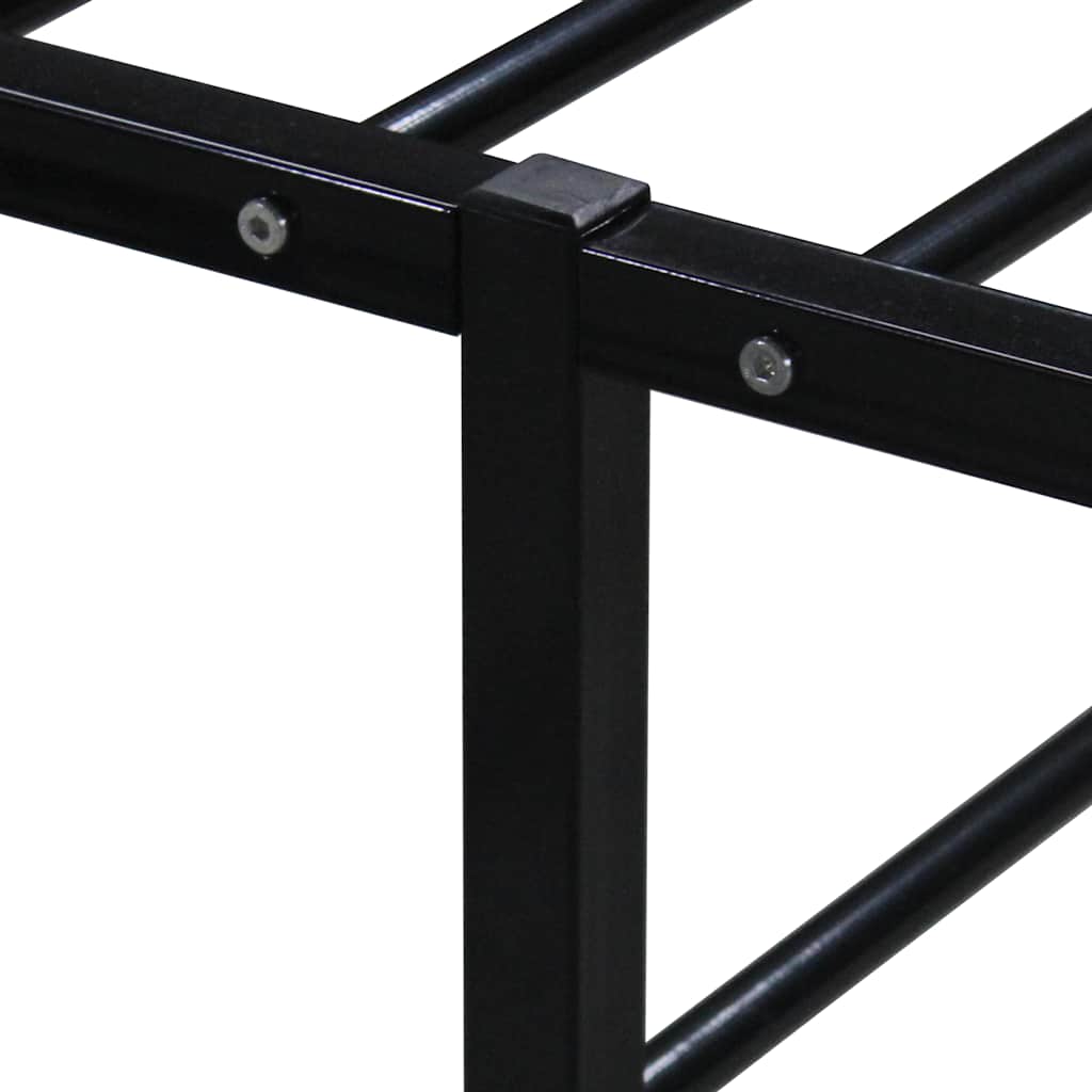 Giroletto Nero in Metallo 140x200 cm | homemem39