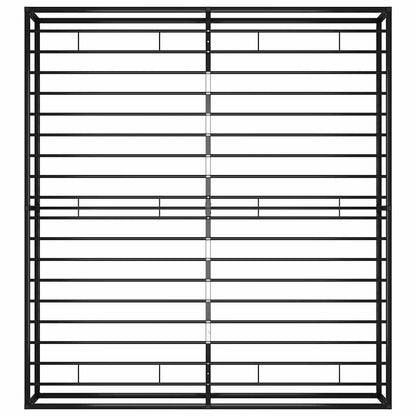 Giroletto Nero in Metallo 140x200 cm | homemem39