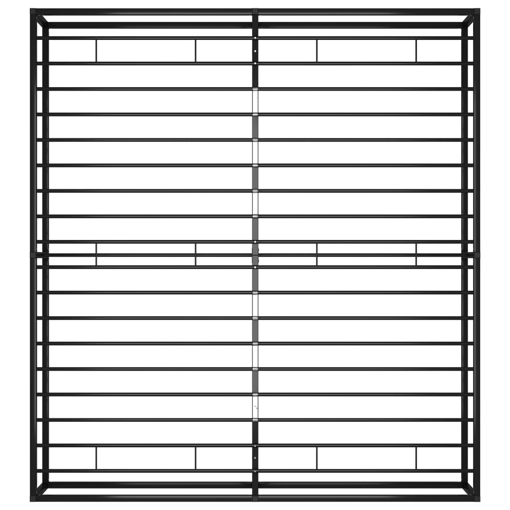 Giroletto Nero in Metallo 200x200 cm - homemem39