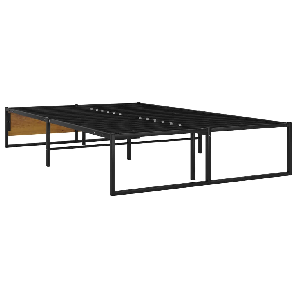 Giroletto Nero in Metallo 120x200 cm | homemem39