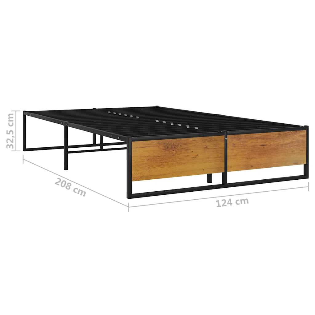 Giroletto Nero in Metallo 120x200 cm