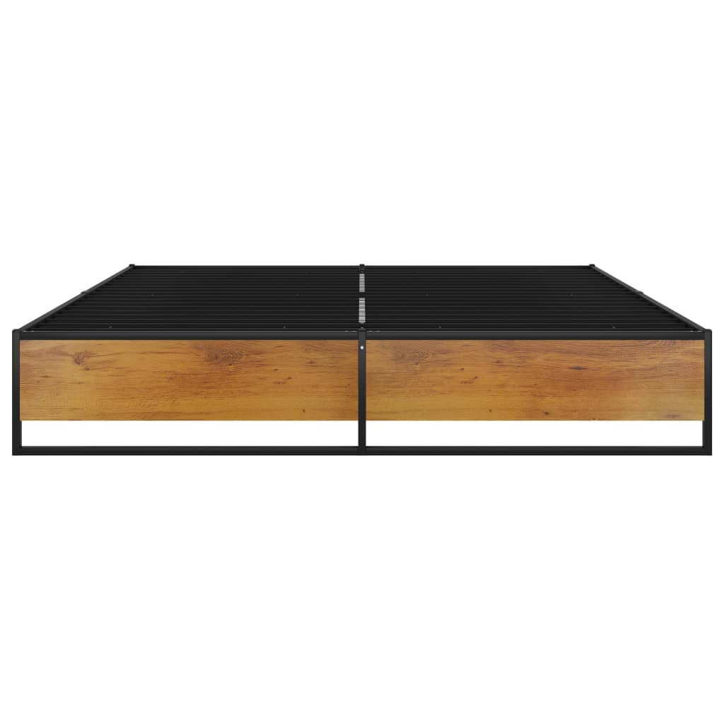 Giroletto Nero in Metallo 160x200 cm | homemem39