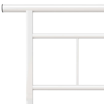 Giroletto Bianco in Metallo 180x200 cm - homemem39