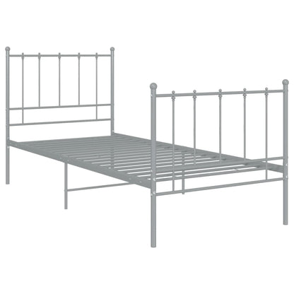 Giroletto Grigio in Metallo 100x200 cm | homemem39