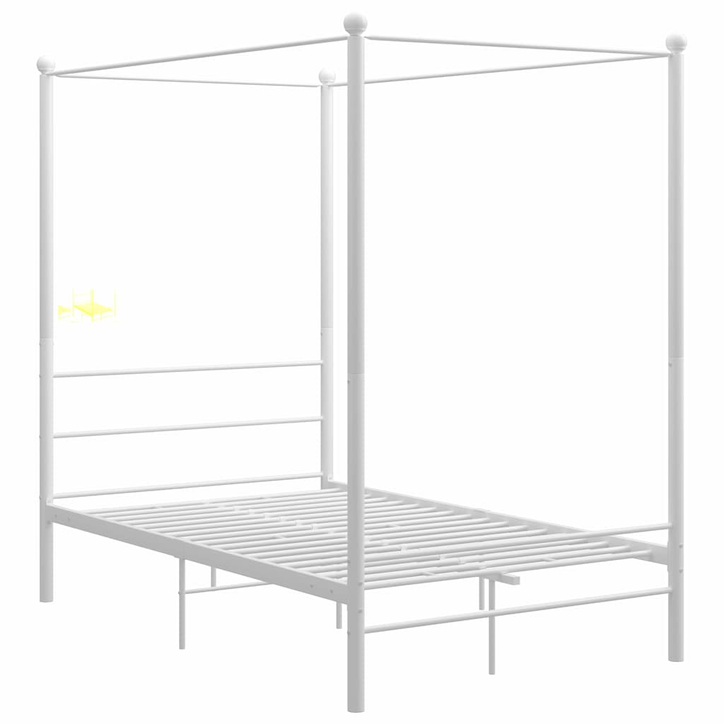 Letto a Baldacchino in Metallo
