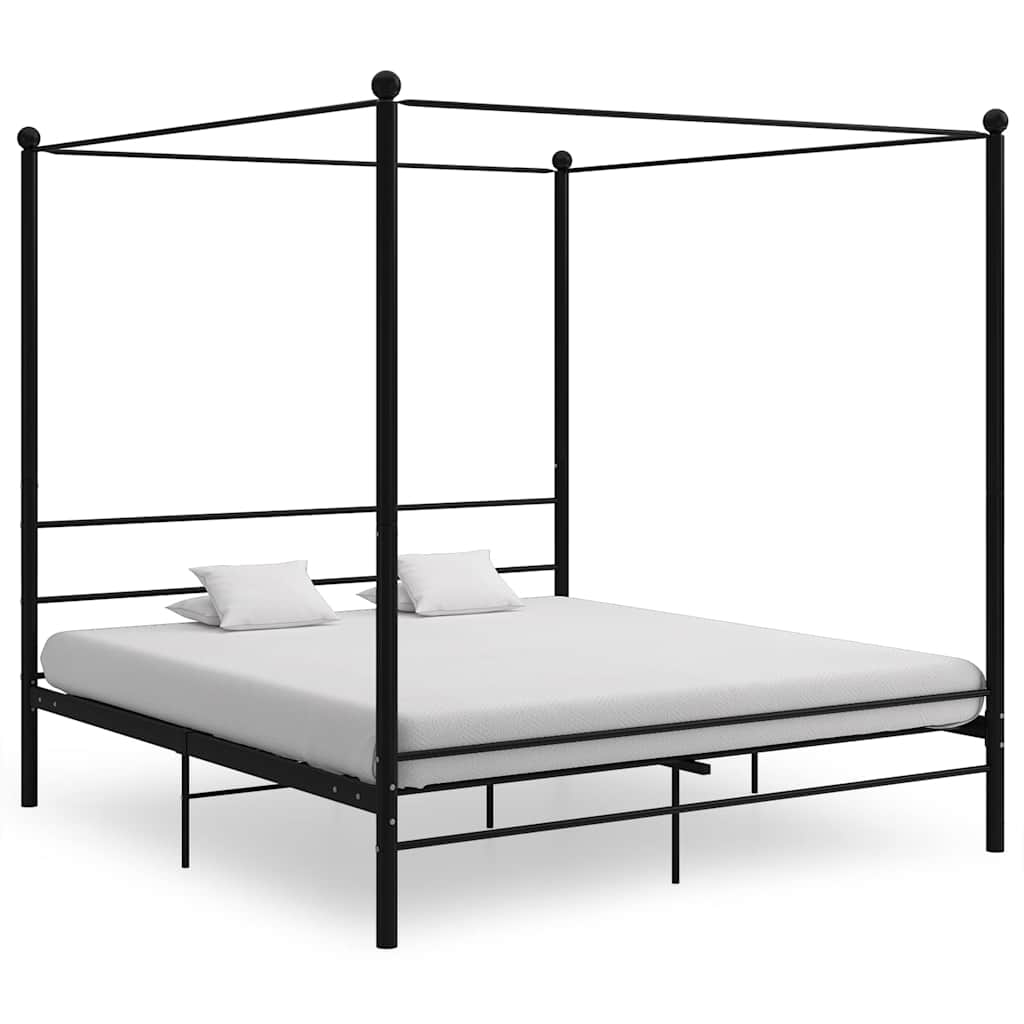 Letto a Baldacchino in Metallo