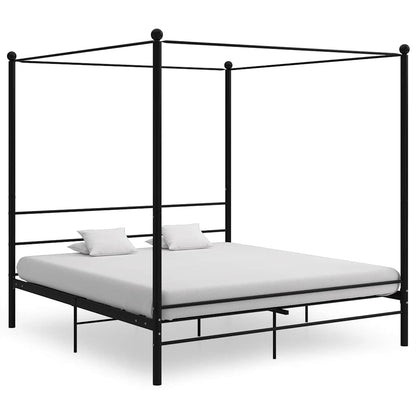 Letto a Baldacchino in Metallo