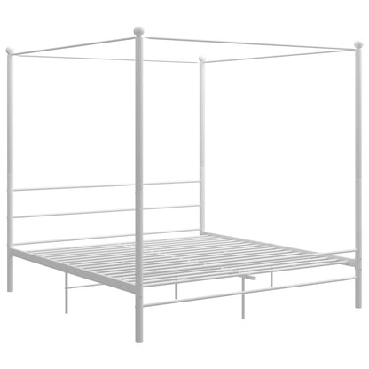 Letto a Baldacchino in Metallo