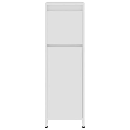 Set Mobili da Bagno 4 pz Bianco