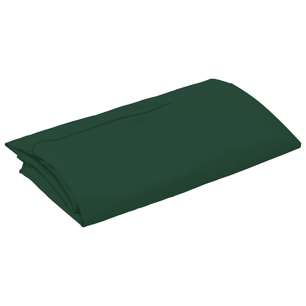 Telo di Ricambio per Ombrellone Bianco Verde 350 cm | homemem39
