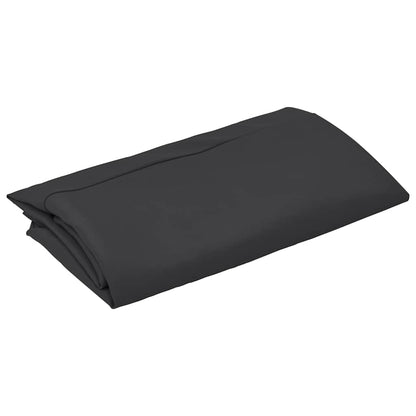 Tessuto di ricambio per ombrellone Nero 350 cm