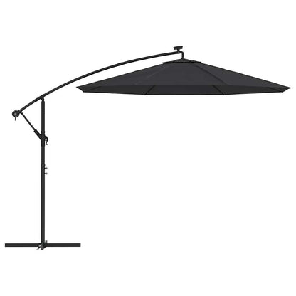 Tessuto di ricambio per ombrellone Nero 350 cm