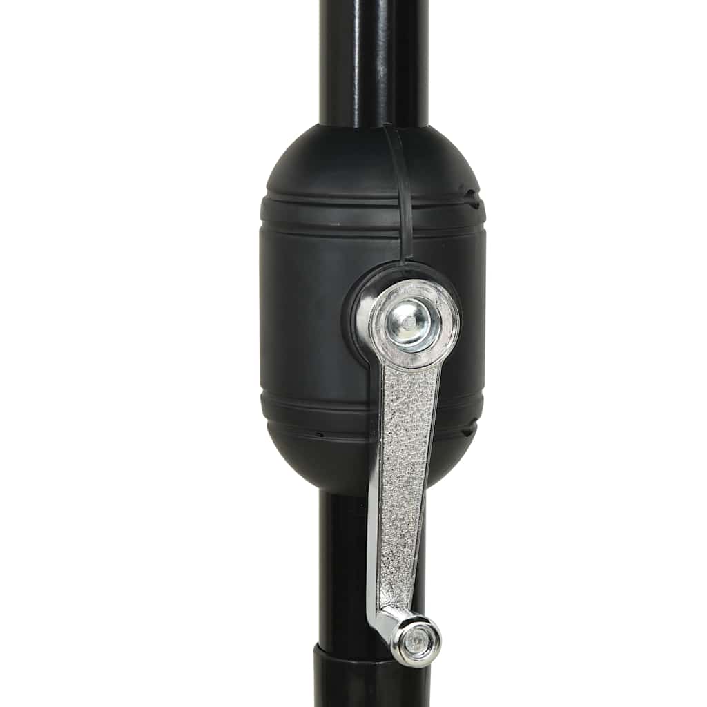 Ombrellone a 3 Livelli con Palo in Alluminio Verde 2,5 m | homemem39