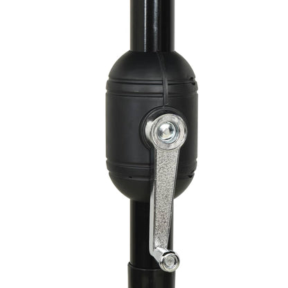 Ombrellone a 3 Livelli con Palo in Alluminio Tortora 2,5 m | homemem39