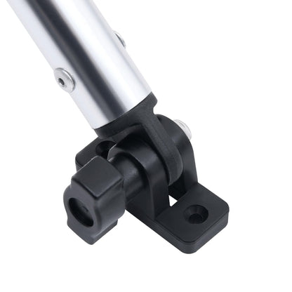 Bimini di Prua con Tendalino a 2 Archi Bianco 180x130x110 cm - homemem39