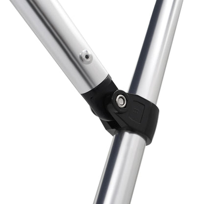 Bimini di Prua con Tendalino a 4 Archi Antracite 243x210x137 cm - homemem39