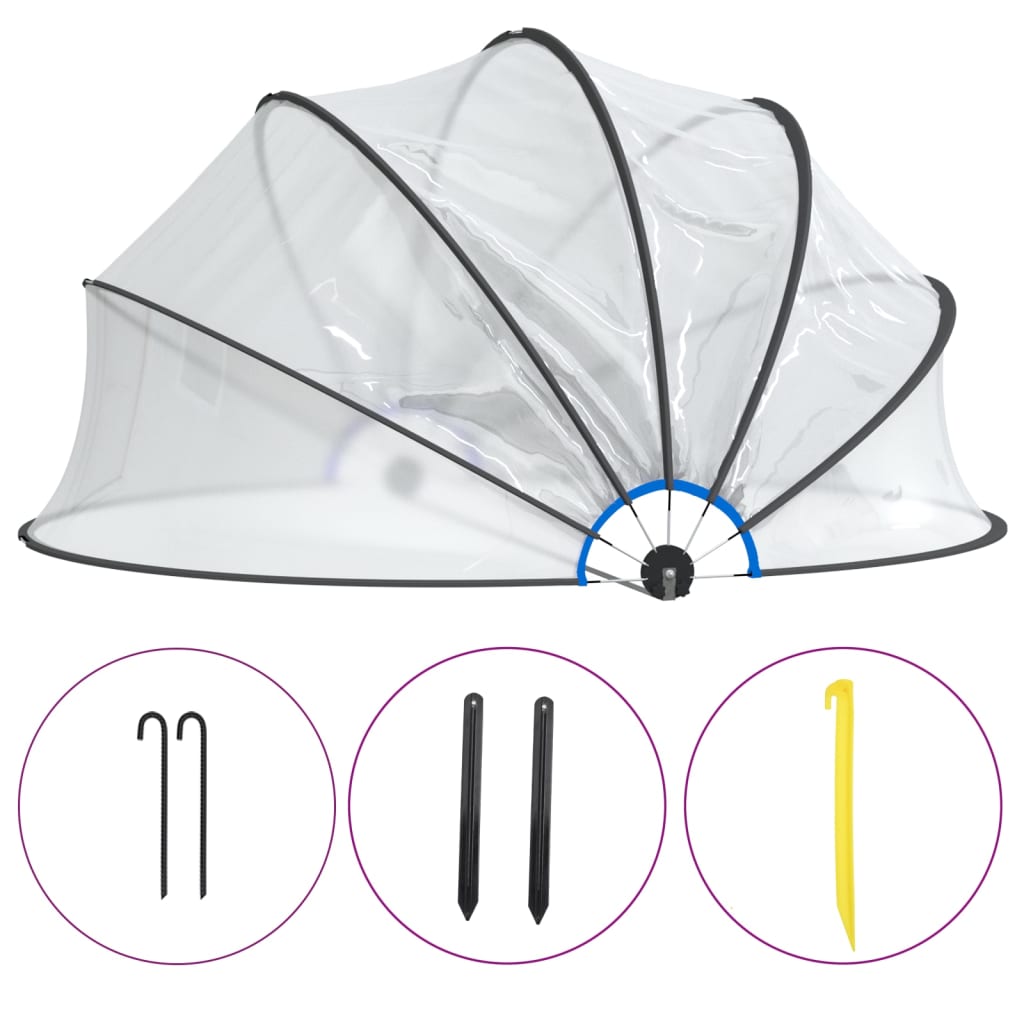 Cupola per Piscina 500x250 cm - homemem39