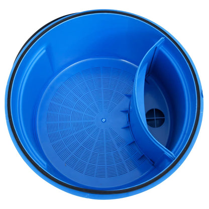 Pompa con Filtro a Sabbia Blu e Nera 385x620x432 mm 200W 25L | homemem39
