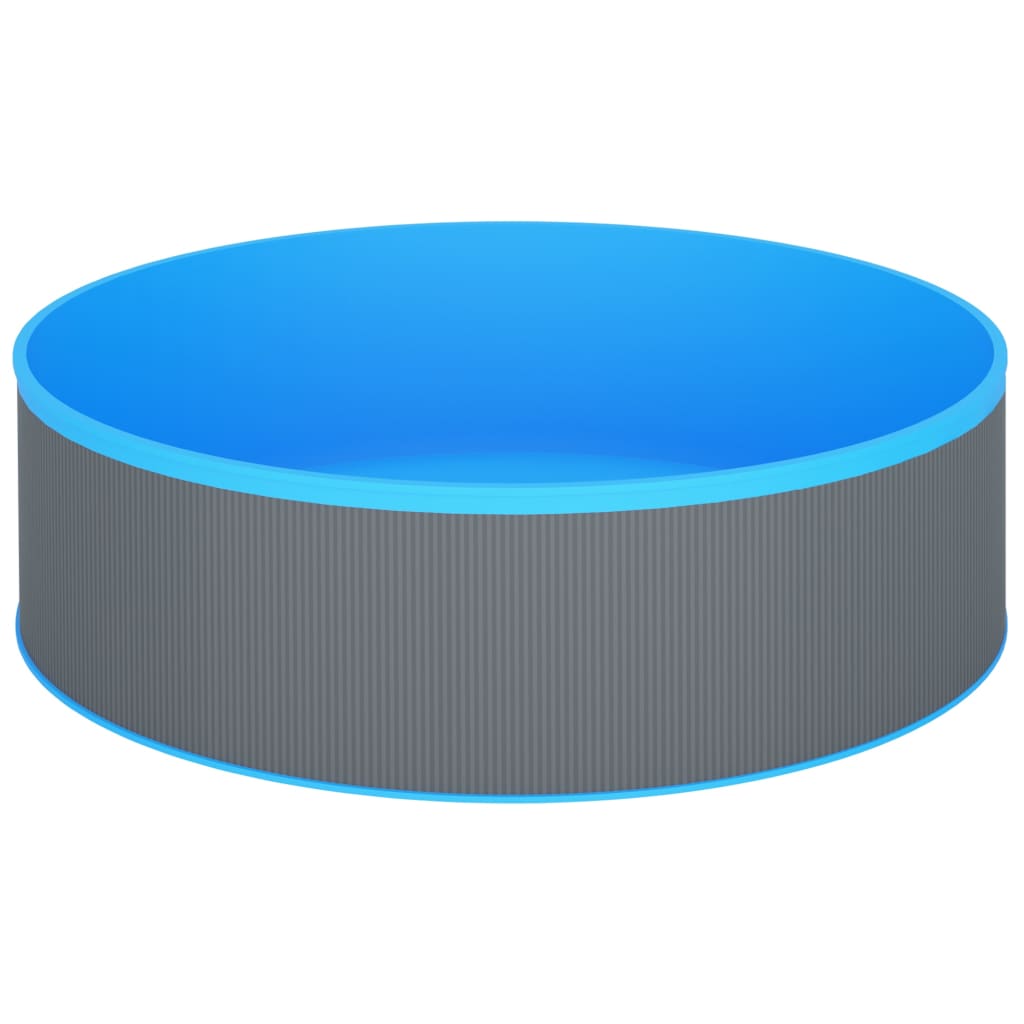 Piscina Fuori Terra 350x90 cm Grigio - homemem39