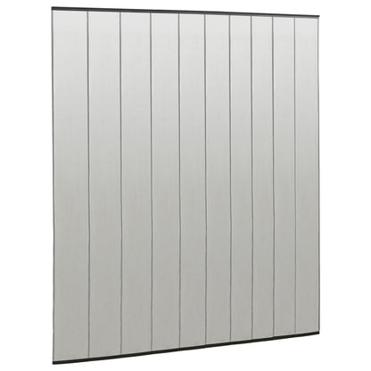 Zanzariera per Porta con 10 Sezioni a Rete Nera 240x240 cm - homemem39