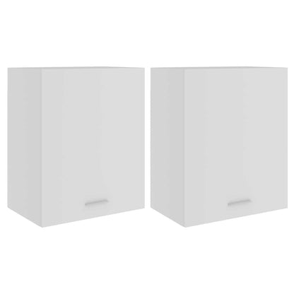 Armadi Sospesi “Lyon” 2 pz Bianchi 50x31x60 cm
