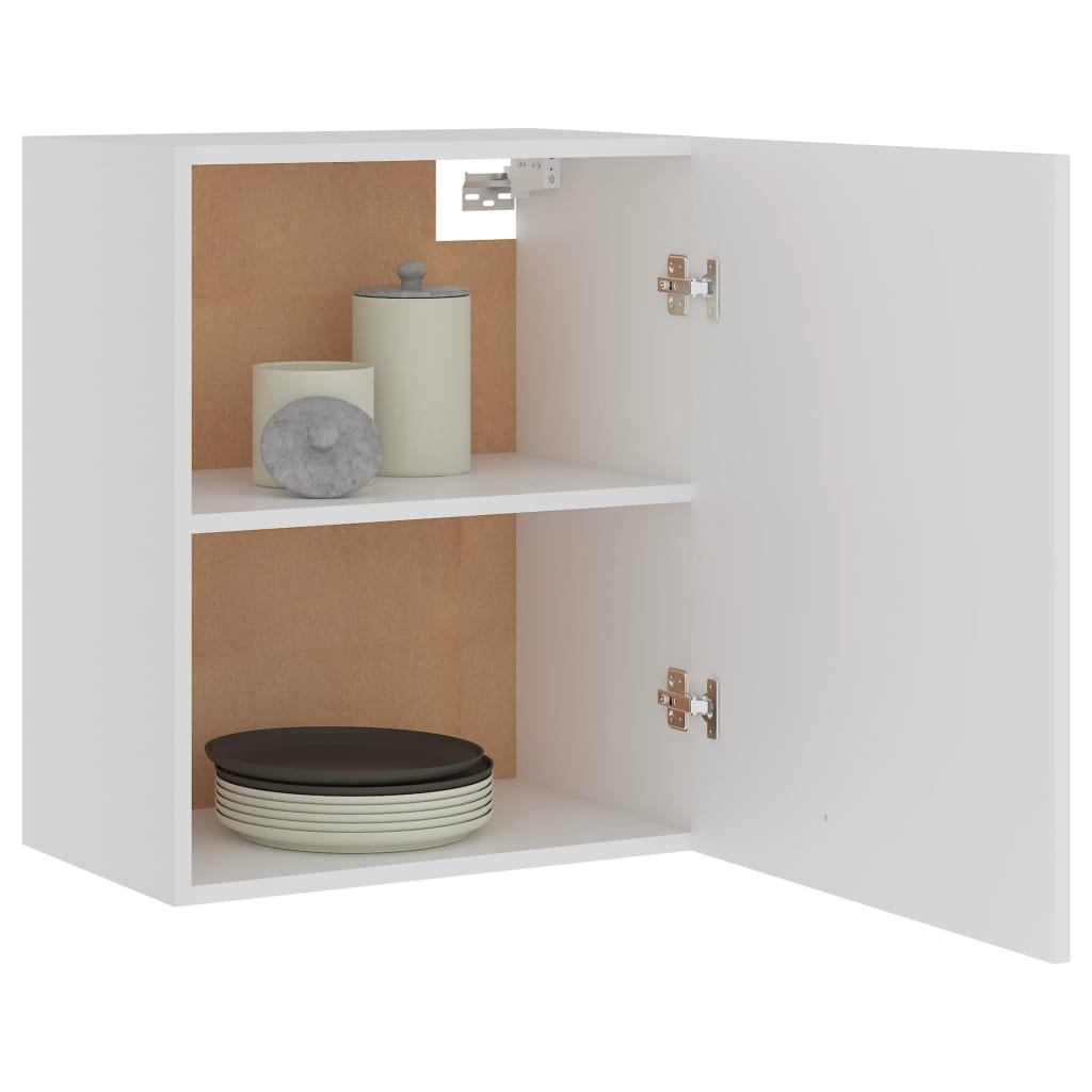 Armadi Sospesi “Lyon” 2 pz Bianchi 50x31x60 cm