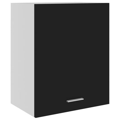 Mobili Pensili “Lyon” 2 pz Neri 50x31x60 cm