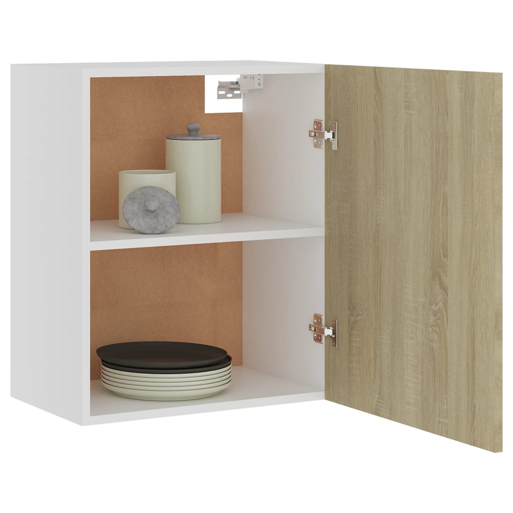 Mobili Pensili “Lyon” 2 pz Rovere Sonoma 50x31x60 cm