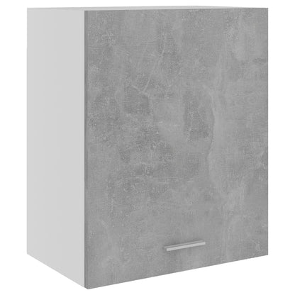 Armadi Sospesi “Lyon” 2 pz Grigo Cemento 50x31x60 cm in
