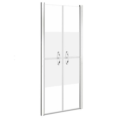 Porta per Doccia in ESG Semi-Satinato 76x190 cm
