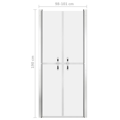 Porta per Doccia in ESG Satinato 101x190 cm | homemem39