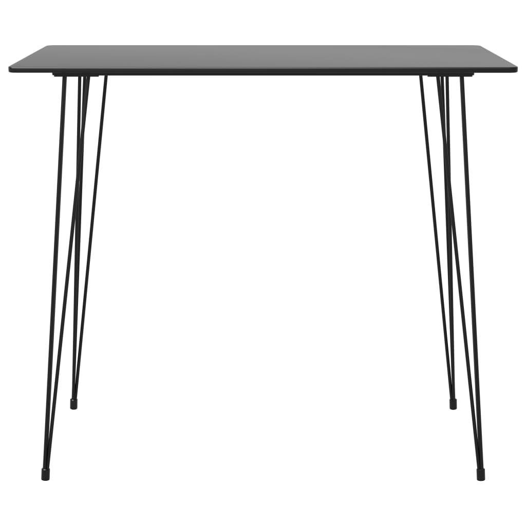 Set da Bar 7 pz Nero e Grigio - homemem39