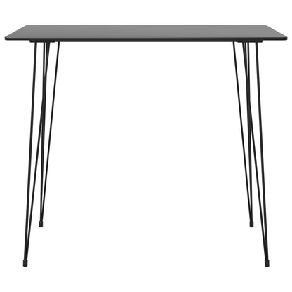 Set da Bar 7 pz Nero e Grigio - homemem39