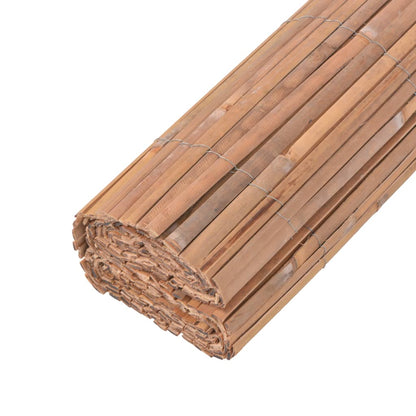 Bamboo fences 2 pcs 100x400 cm