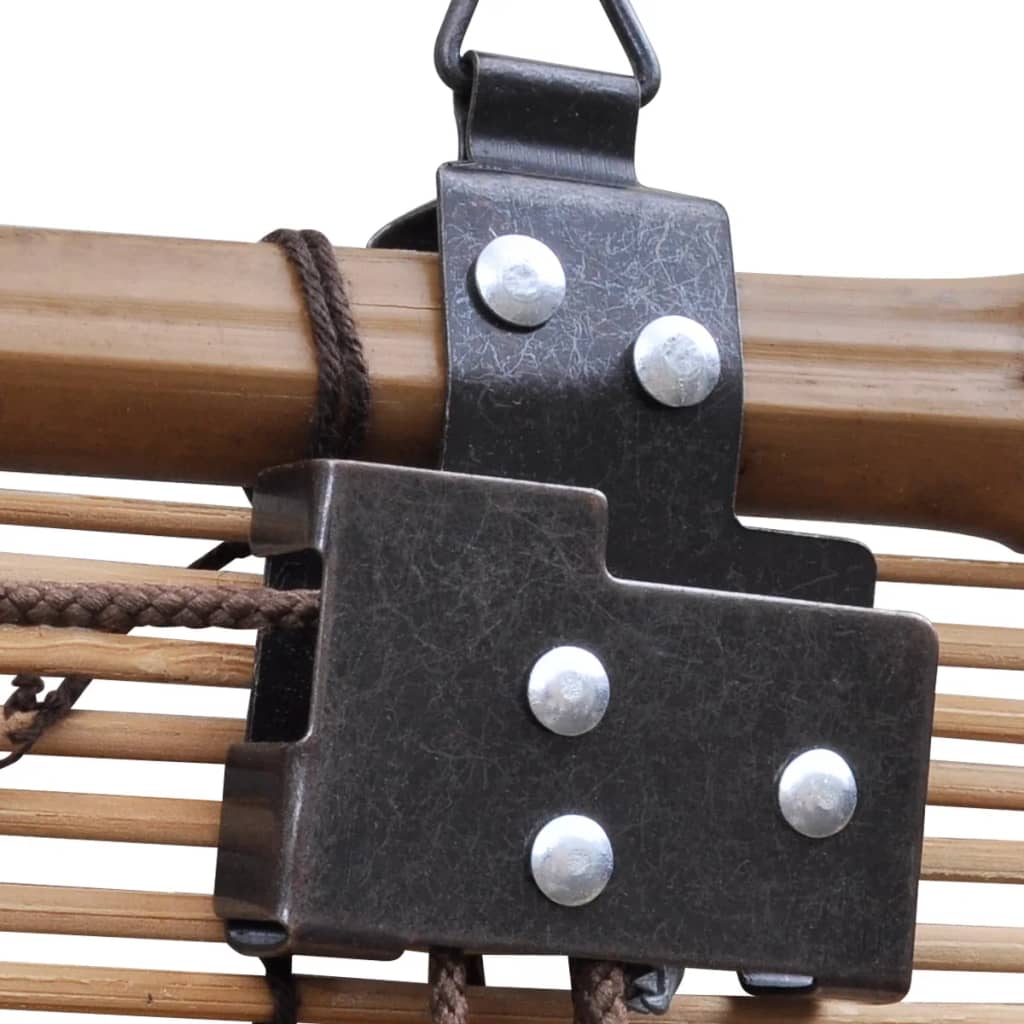 Tende a Rullo in Bambù 2 pz Marroni 120x220 cm - homemem39