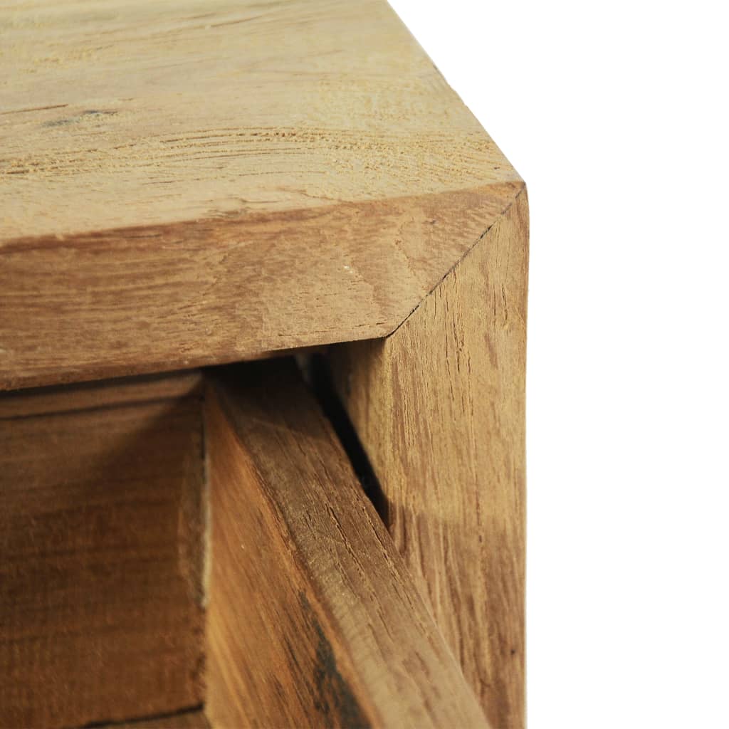 Comodini 2 pz 40x30x50 cm in Legno Massello di Teak | homemem39