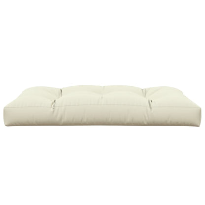 Cuscino per Pallet Crema 120x80x12 cm in Tessuto | homemem39