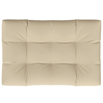 Cuscino per Pallet Beige 120x80x12 cm in Tessuto | homemem39