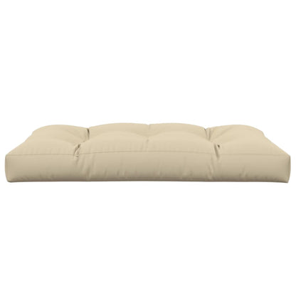 Cuscino per Pallet Beige 120x80x12 cm in Tessuto | homemem39