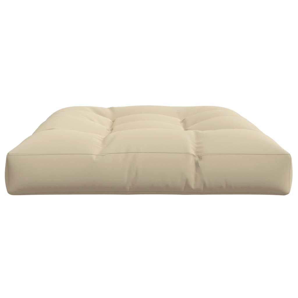 Cuscino per Pallet Beige 120x80x12 cm in Tessuto | homemem39