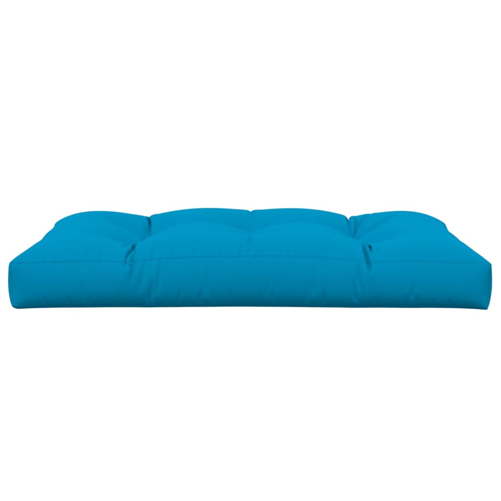 Cuscino per Pallet Blu 120x80x12 cm in Tessuto | homemem39