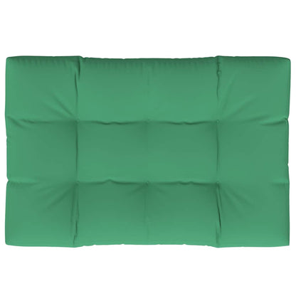 Cuscino per Pallet Verde 120x80x12 cm in Tessuto