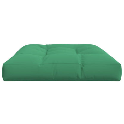Cuscino per Pallet Verde 120x80x12 cm in Tessuto