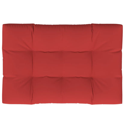 Cuscino per Pallet Rosso 120x80x12 cm in Tessuto | homemem39